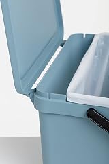 TATAY 6L Kitchen Food Waste Caddy Freestanding Blue 26.5x20.5x18.5 cm view 4