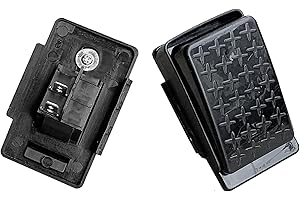 VITALKOS 6 Volt 12 Volt Kids Electric Cars Accelerator Foot Pedal Reset Control Switch for Kids Ride On Cars, Electric Battery Remote Tractor Quad ATV 2-pin Socket