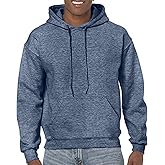 Gildan Men
s Heavy Blend Drawcord Hooded Sweatshirt, Safety Pink