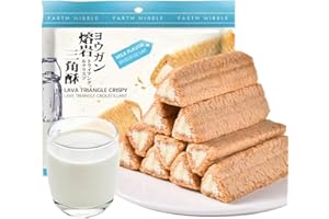 Lava Triangle Crispy 158g/bag 5.57oz/bag Sandwich Biscuit Afternoon Tea  (Milk flavor ţζ)