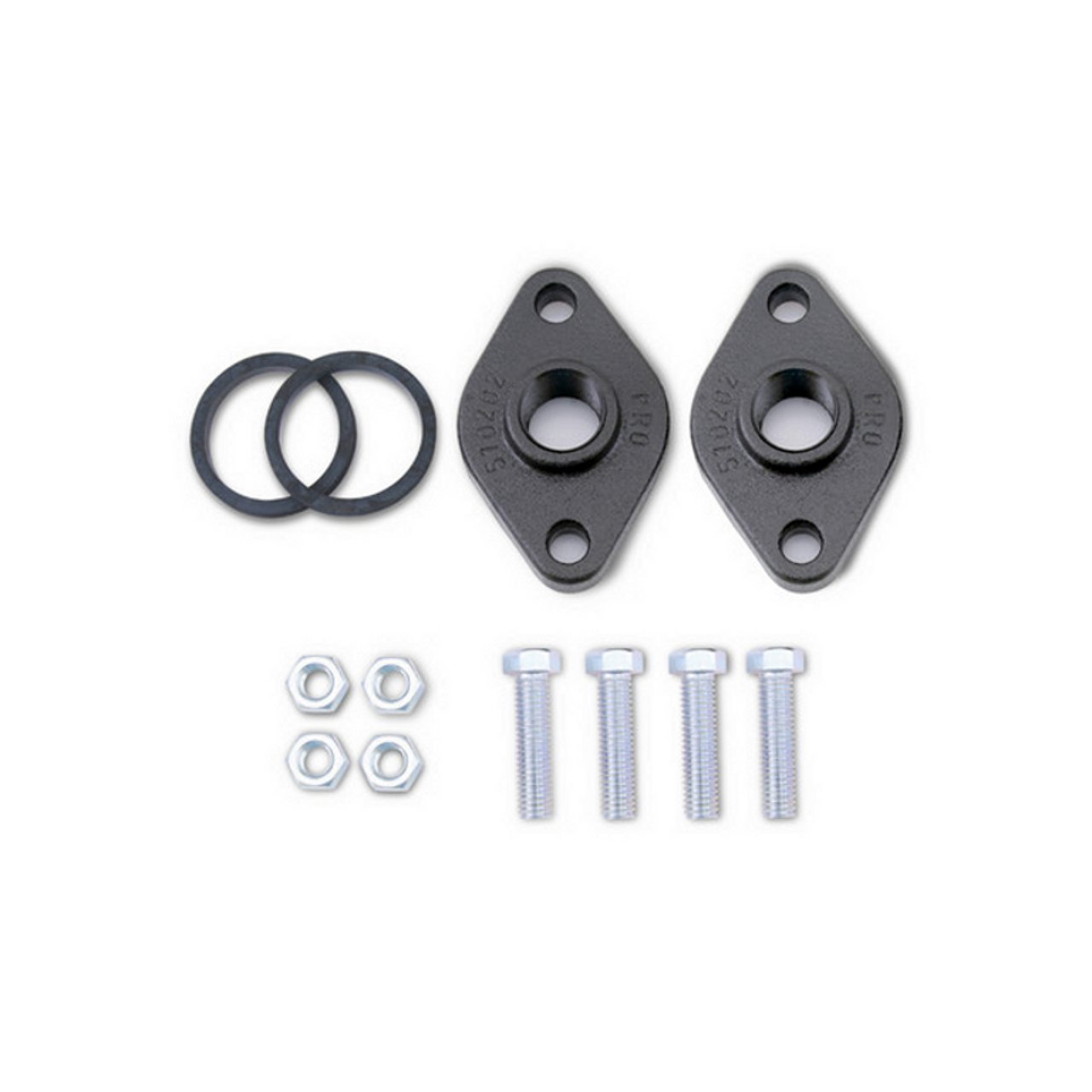 Photo 1 of Grundfos 519603 Cast Iron Flange Set for UP Series Circulator Pumps - 1-1/4" NPT