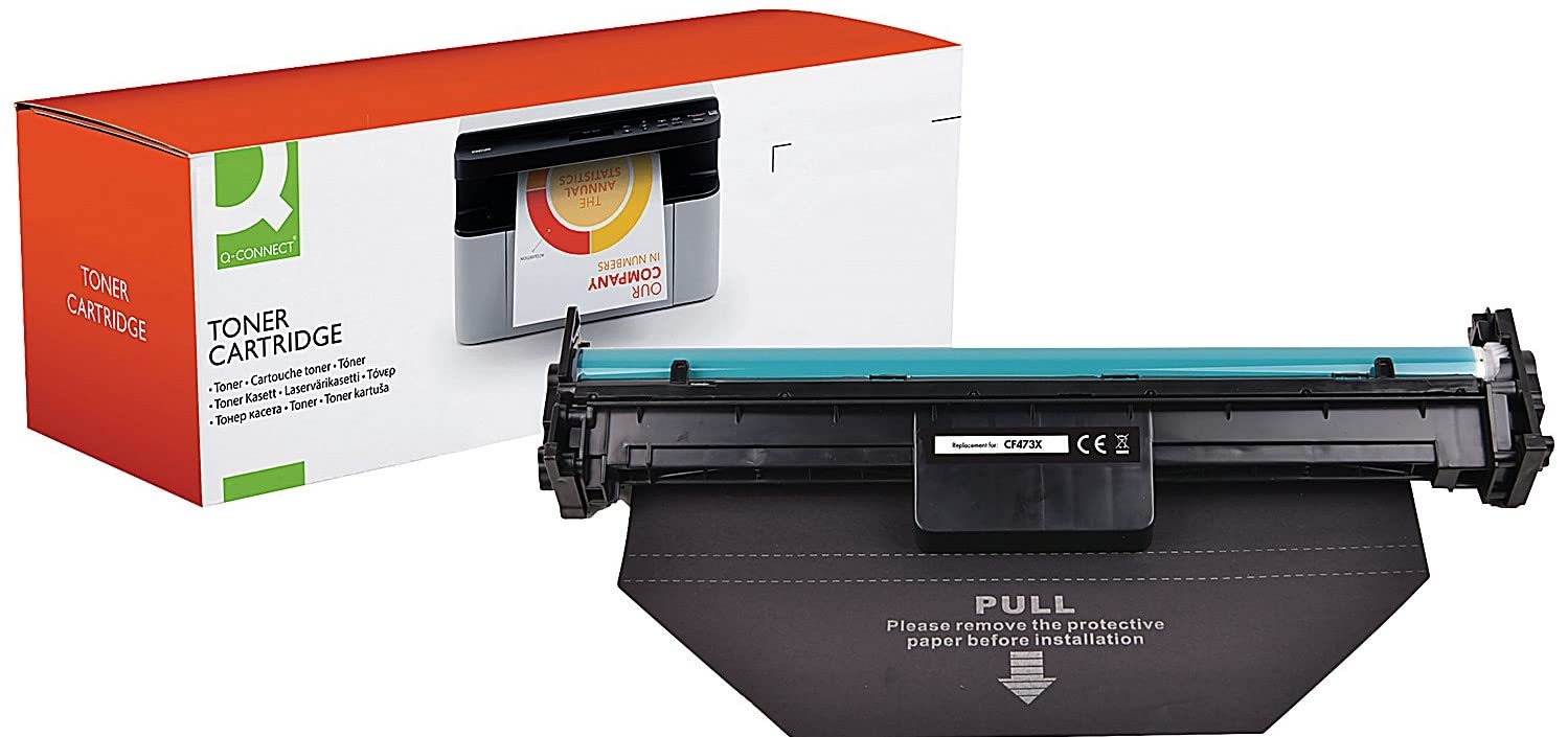 Q-Connect HP 657X Compatible Laserjet Toner Cartridge High Yield Magent CF473X 657X