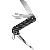 Foxmox Marlin Spike Rigging Knife Multi-Tool Sailing Gear for Boating etc. | Sharp blade cuts rope, ABS resin Handle, Suitable for Camping, Boating, Fishing and Knotters tools, sailing camping gift