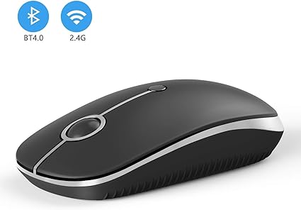 Amazon Jelly Comb マウス Bluetooth 2 4ghz ワイヤレスマウス コンパクト静音 2400dpi 高精度 省エネモード 持ち運び便利 Mac Windows Surface Microsoft Proに対応 黒 銀 Jelly Comb マウス 通販