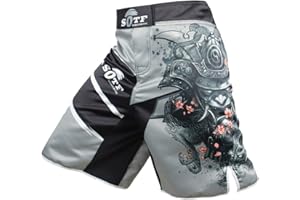 SOTF Boxing Shorts Men Muay Thai Fight Shorts MMA Shorts for Men BJJ
