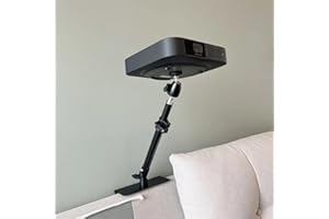 AiFeelife Bed Sofa Projector Stand - Invisible Installation Metal Holder - Multi-Angle Adjustment Bracket Mount - Compatible with XGIMI h2 / H3, Nebula, VANKYO, Epson