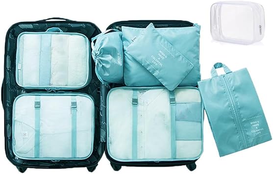 clear packing cubes amazon