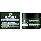 Botanics Lightweight & Hydrating Face Moisturizer for Women & Men - Gel Facial Moisturizer for Dry Skin - Enriched with Snow Mushroom & Aloe Vera - Vegan & Cruelty-Free 48-Hour Hydration (1.69 Fl Oz)