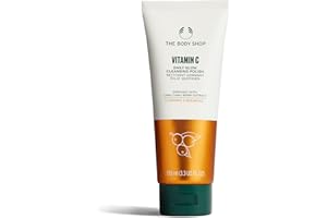 The Body Shop Vitamin C Face Cleanser & Daily Exfoliating Polish | Brightening Facial Wash for All Skin Types, 100ML
