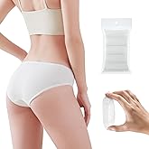 20/10/5 Pack Women's Disposable 100% Cotton Underwear Ladies Briefs Panties for Travel Hotel Spa Hospital Stays Emergencies