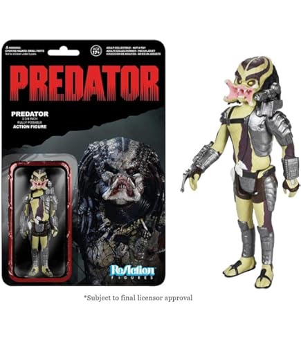 Amazon.com: SUPER7 Reaction Action Figure - Alien Warrior C