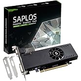 Radeon RX 550 Low Profile Graphics Card, 4GB GDDR5 128-bit, HDMI VGA DVI-D | Video Card for PC Gaming, Computer GPU, for Desktop SFF Small Form Factor, DirectX 12