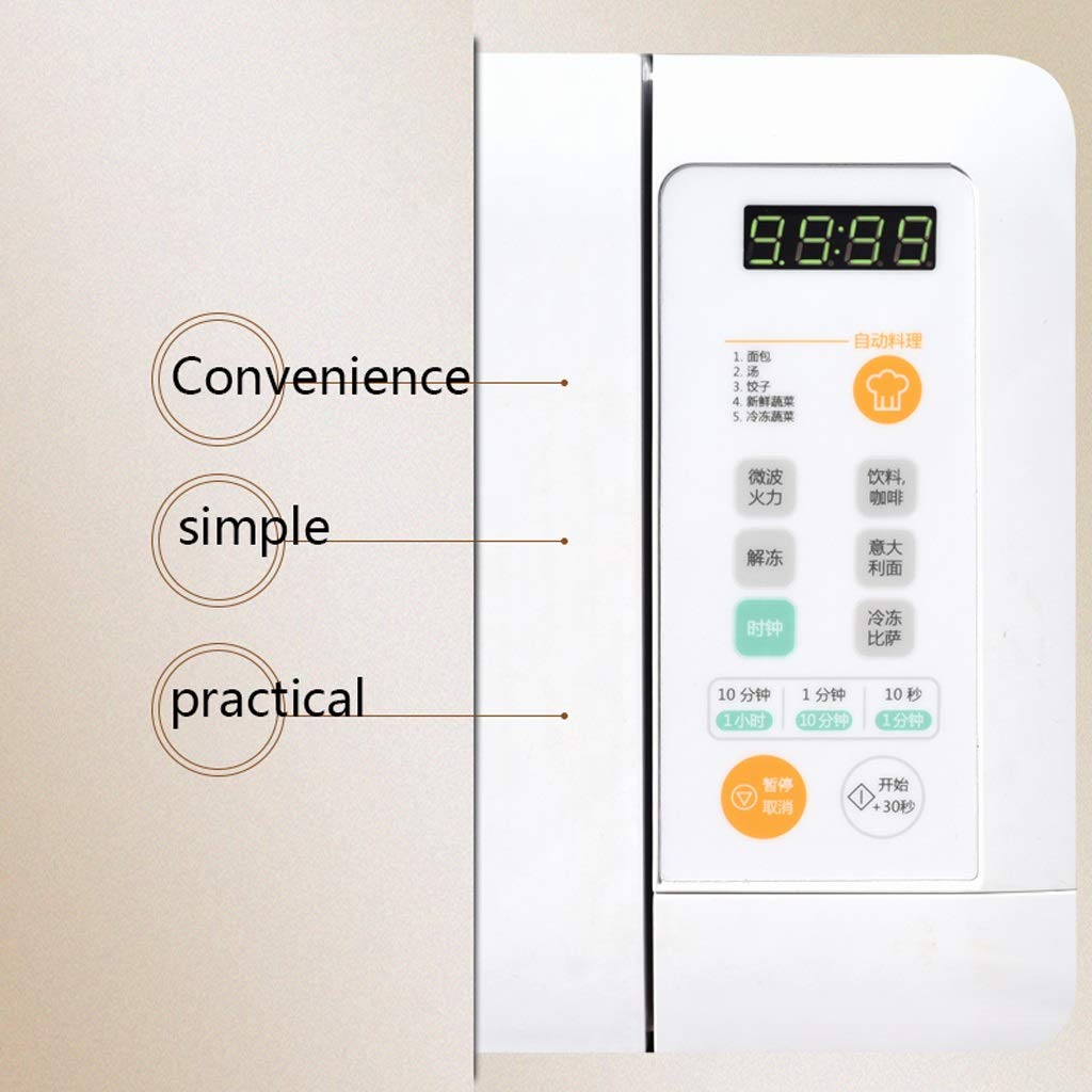 Horno microondas giratorio de pared pequeño, 500 W 0,5 pies ...