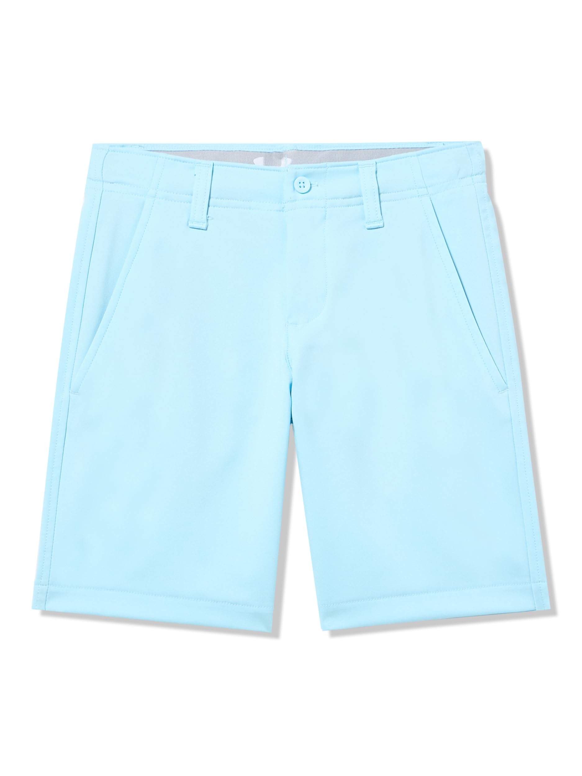 Photo 1 of Under Armour Boys' Matchplay Shorts, (494) Stream / / Halo Gray, Medium