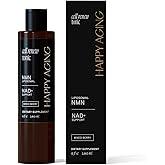 Happy Aging Liposomal NMN Supplement for Cellular Energy, NAD+ Production & Longevity - Premium NAD Supplement for Women - Enhance Cellular Health & Boost NAD+