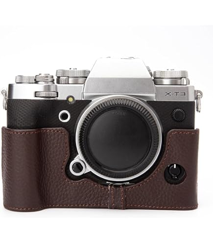 Nikon FM3A + 50mmF1.8 + 35mmF2 + 本革ケース Amazon.com : FM3A Case, BolinUS Handmade Genuine Real Leather Half