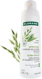 Klorane Dry Shampoo Oat Milk 50g Aerosol-Free Powder Cleanses & Adds Volume view 1