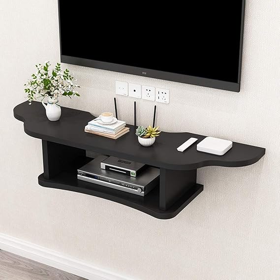 Set Top Box Router DVD Player Shelf Wall Shelf Floating Amazon.co.uk