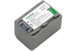 Kastar Battery (1-Pack) for Sony NP-FP70, NP-FP71 and Sony DCR-30, DVD92, DVD103, DVD105, DVD202, DVD203, DVD205, DVD304, DVD305, DVD403, DVD404, DVD405, DVD505, DVD602, DVD605, DVD653, DVD703, DVD705, DVD755, DVD803, DVD805, DVD905, HC16, HC17, HC18, HC19, HC20, HC21, HC22, HC23, HC24, HC26, HC27, HC28, HC30, HC32, HC33, HC35, HC36, HC39, HC40, HC41, HC42, HC43, HC44, HC46, HC65, HC85, HC94, HC96, SR30, SR40, SR50, SR60, SR70, SR80, SR90, SR100, HDR-HC3, HDV-1080i