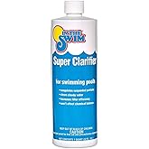 In The Swim Super Clarifier – Fast-Acting, Highly Concentrated Pool Water Clarifier for Crystal Clear Water & Improved Filter Efficiency – for Sand & Cartridge Filters - 1 Quart