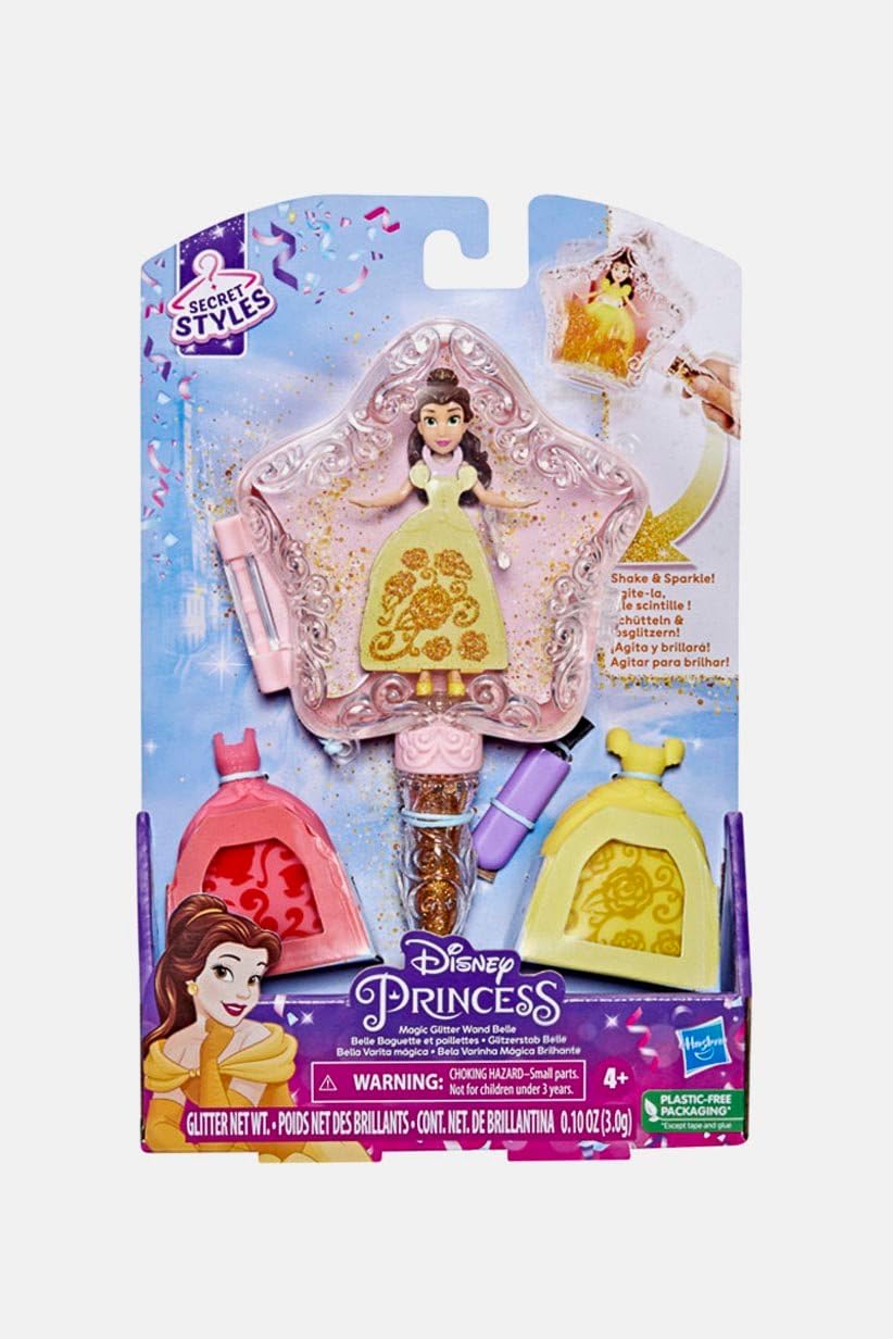 Hasbro Disney Princess Belle Glittered Magic Wand Toy for Ages 4+
