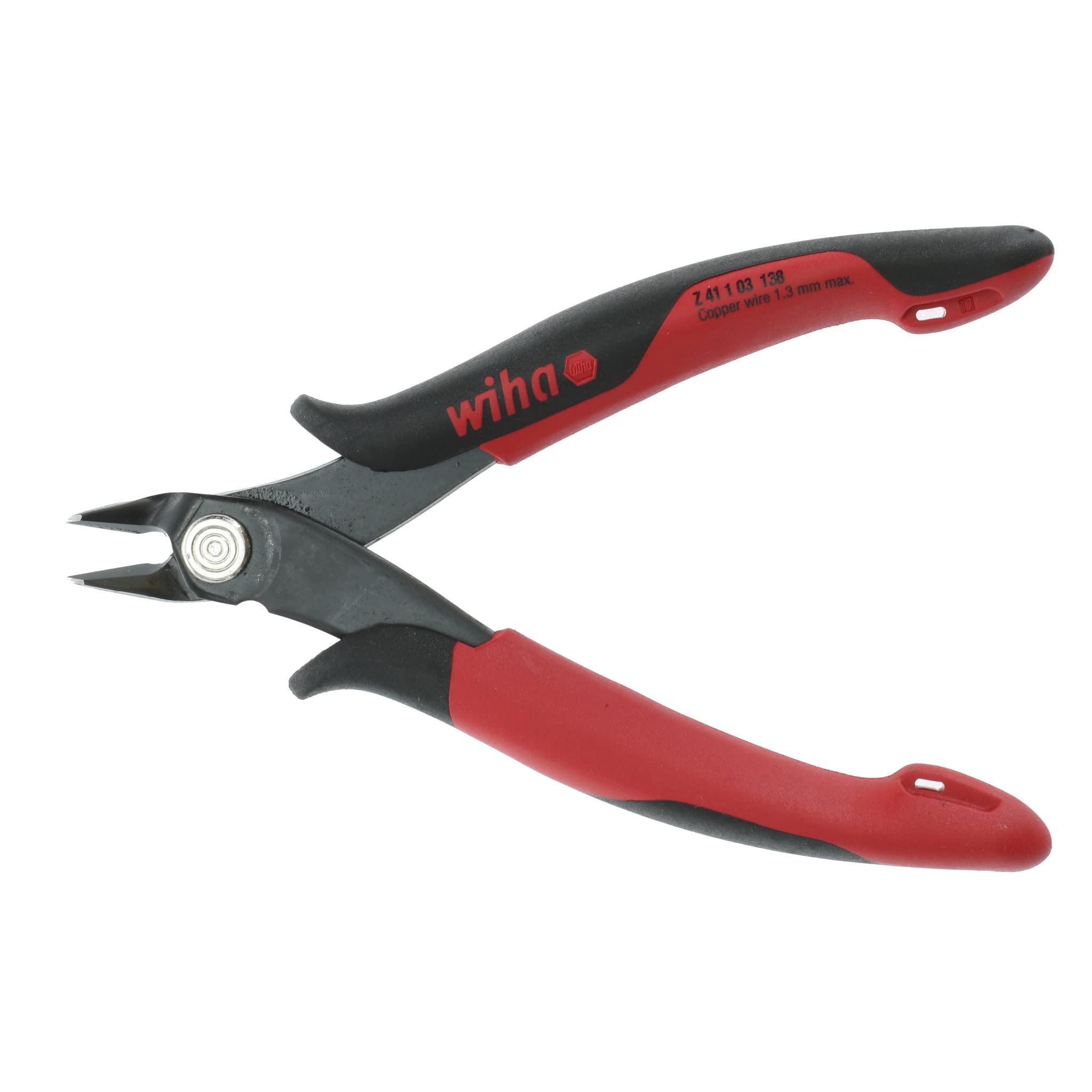 Wiha 56818 Precision Electronic Diagonal Cutters with Wide Pointed Head