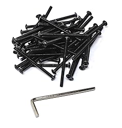 iexcell 50 Pcs M3 x 40 Thread Pitch 0.5 mm Alloy