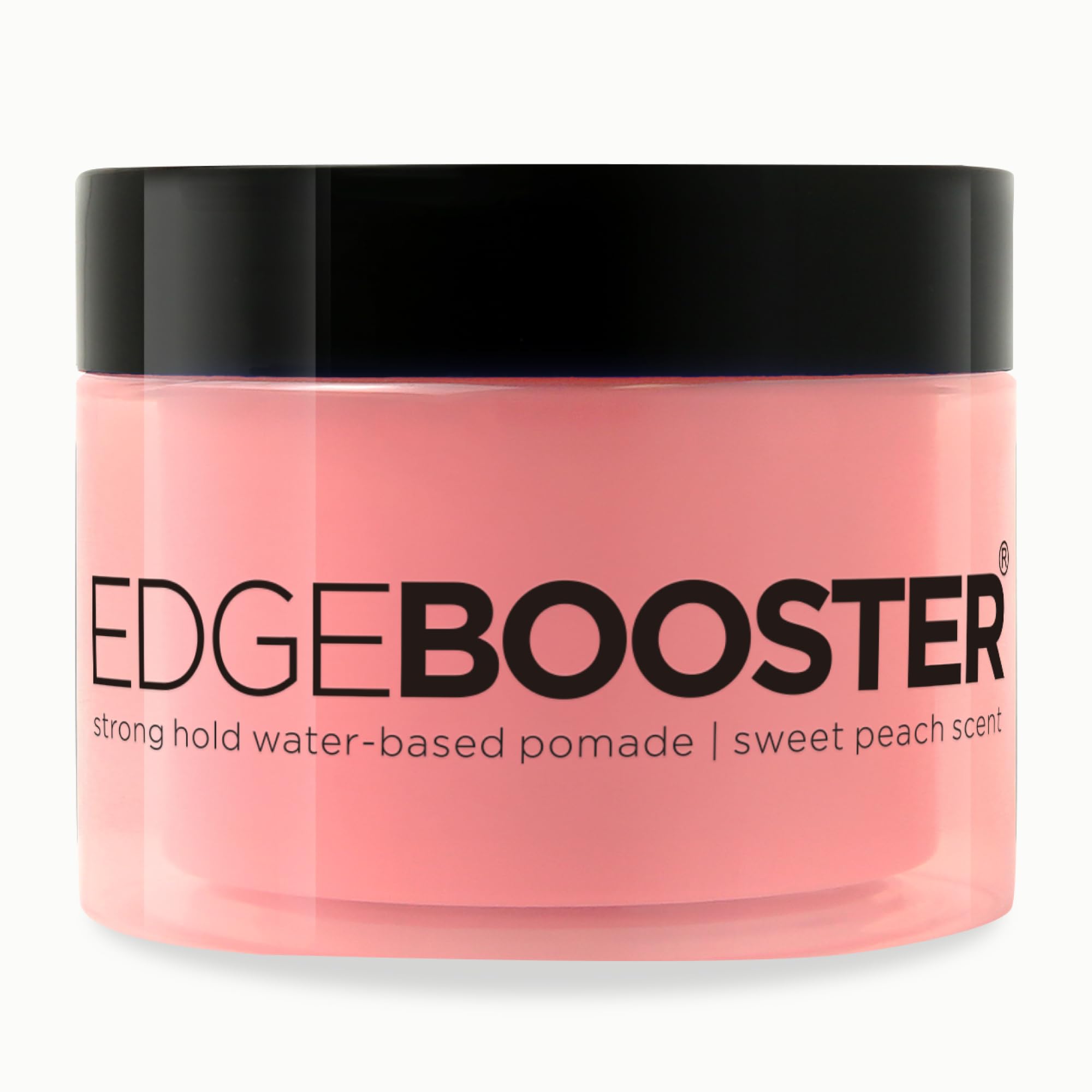 Style Factor Edge Booster Strong Hold Water-Based Pomade 3.38oz - Sweet Peach Scent