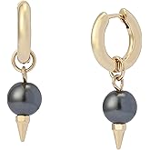 AllSaints Women's Pearl Spike Drop Earrings
