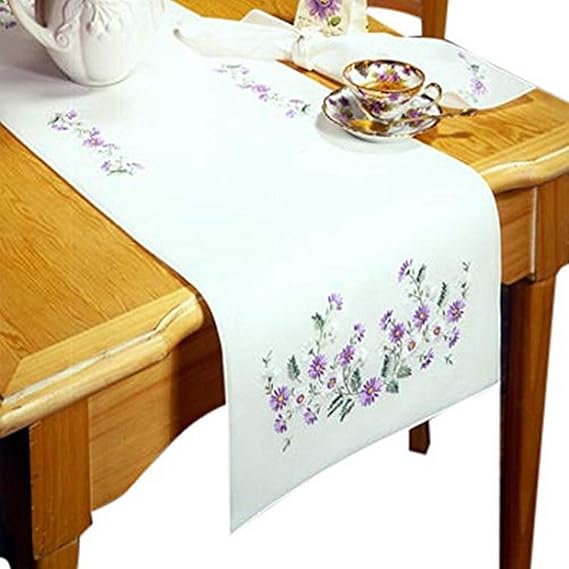 Design Works Crafts T20193844RN Tobin Rhapsody, 14" x 44" Stamped