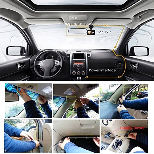 [UPGRADED] Dash Cam,Samjat Dash Camera for Cars Full HD 1080P,Night Vision,Dashcam DVR Video Recorder Dash Camera,3.0" TFT Display,G-Sensor,WDR, Parking Monitor, Loop Recording,Motion Detection - Thumbnail 7