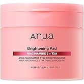 Anua Niacinamide 5 TXA Toner Pads – Hydrating Facial Pad for Daily Care, Under-eye with Tranexamic acid, Korean Skin Care (210ml, 60 Pads)