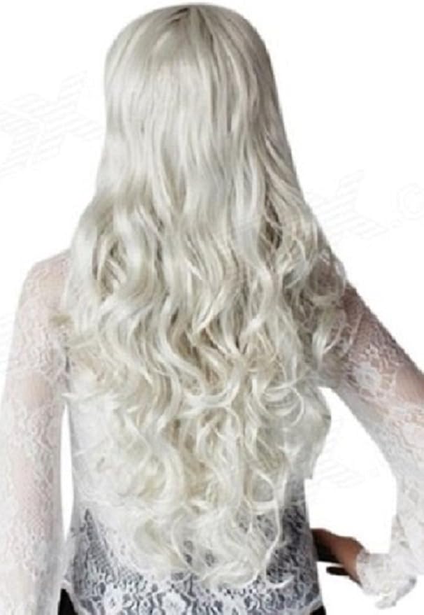 HAIR EXTENSIONS CLIP IN SET X X LONG 24 INS SILVER GREY Amazon.co.uk Beauty