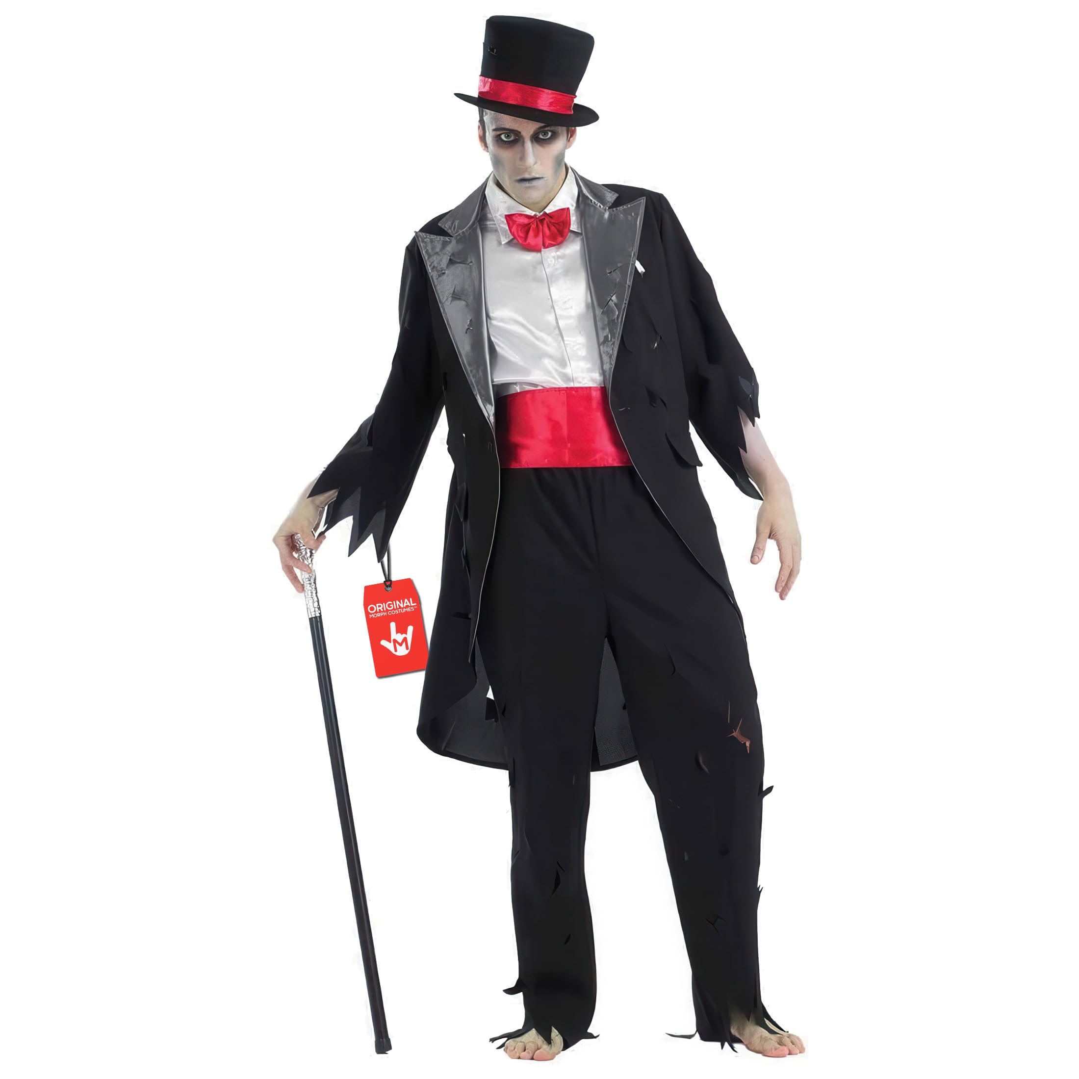 Fun Shack Corpse Groom Costume, Dead Groom Costume, Zombie Costumes, Halloween Costumes Men, Spooky Dress-Up, Medium