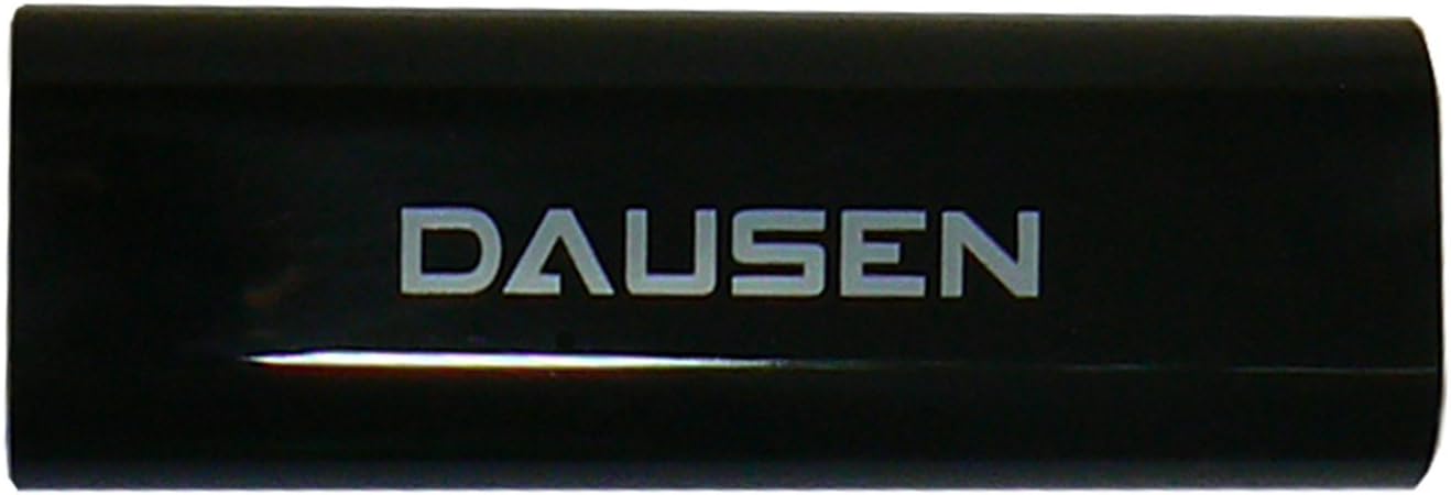 Dausen Universal 2600mAh Power Bank Black External Battery Backup Charger USB Port Mobile Power Source for Smartphone and Tablet PC