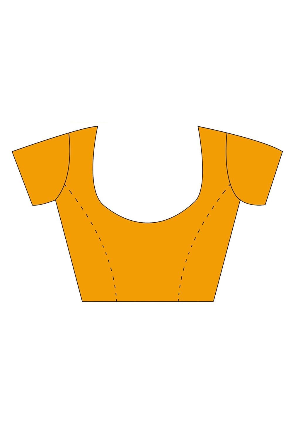 ishin chiffon saree (ishin-ss-20007_yellow & red)