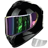 Auboa Motorcycle Helmets for Adult Men Women, Full