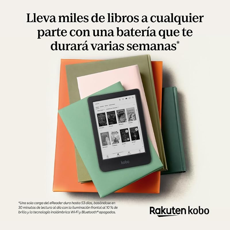 E-book rakuten n365-ku-bk-k-ep preto 16 gb