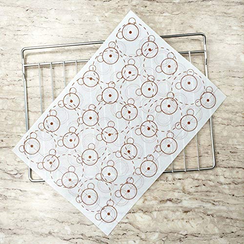 Baking Mats & Liners - Silicone Baking Mats Macaroons Mat Macaroon Home Garden Dining Dishes - Kitchen Liners Ice Mat Macaroon Oven Ribbon Mats Silicon Clip Teflon Macaron Sheet Soap Macaro - Thumbnail 5