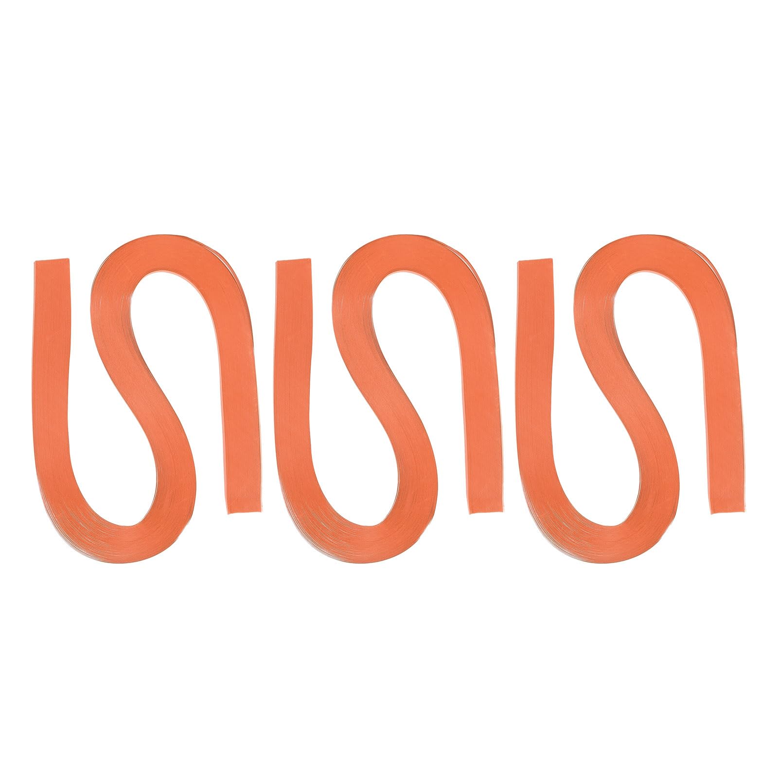 PATIKIL 360pcs Quilling Strips Paper 5mm(3/16") 54cm Origami Paper Quilling Strip for Art DIY Hand Craft Christmas, Dark Orange