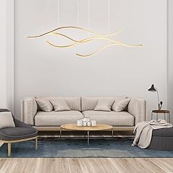 LightInTheBox Modern LED Linear Wave Chandelier