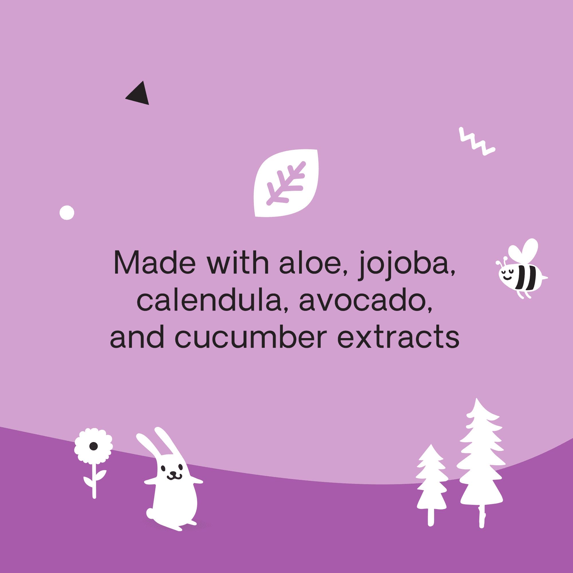 Hello Bello Bubble Bath, Gentle Hypoallergenic Formula for Babies and Kids, Vegan and Cruelty-Free, Soft Lavender Scented, 10 fl oz