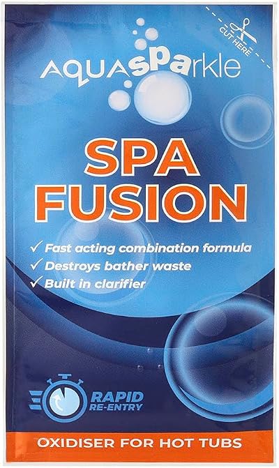 AQUASPARKLE 10 x Spa Fusion Oxidiser Aqua Sachet 35g Brand New