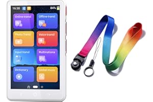 GoBudsGo P4W Language Translator Device, Real-time Two-Way Translator Device Portable Instant Voice Translation Offline/WiFi/Hotspot Interpreter for Learning Travel Business…