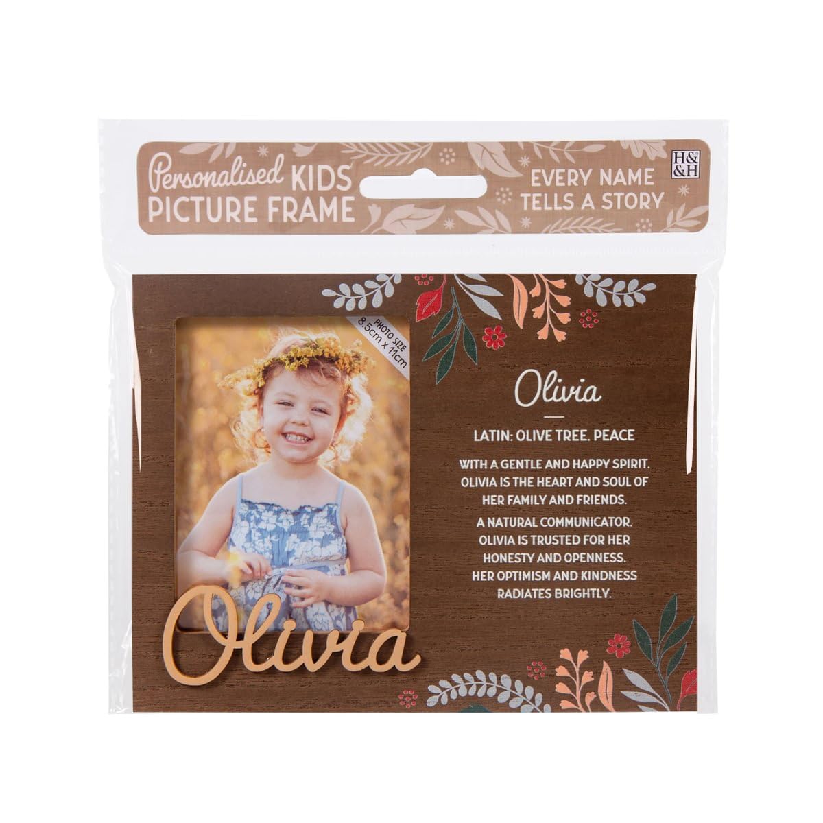 Personalised picture frames (Olivia) — image 1