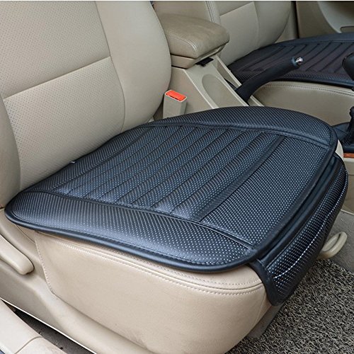 Ooouse Pu Leather Bamboo Charcoal Breathable Seat Cushion Cover