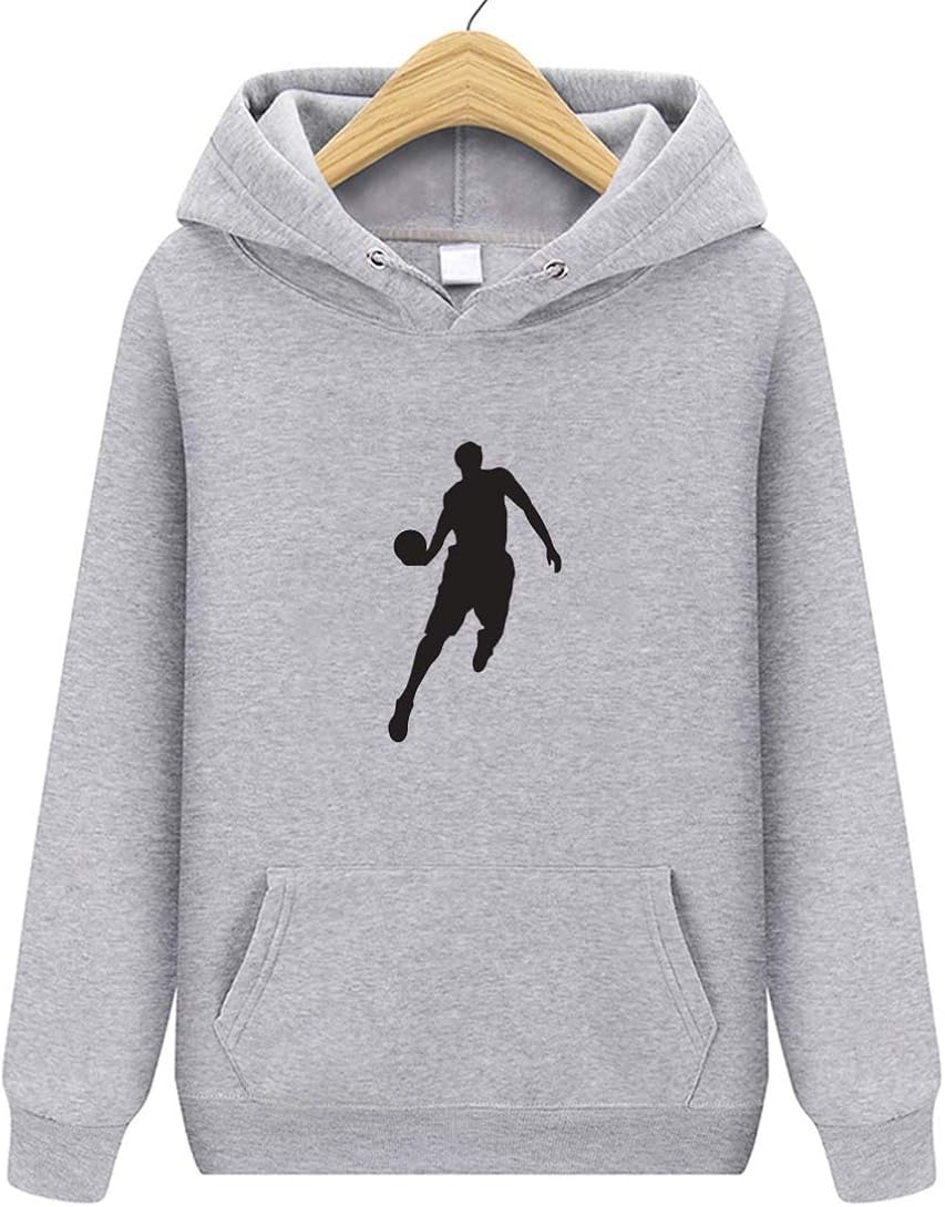 Lizerlly Easy to Get Baskets Cotton Basketball Hoodies for