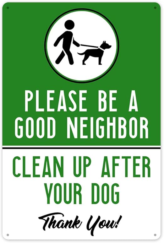 dog poop signs free