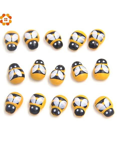 QTZQB Etiqueta De La Pared Mini Esponjas De Madera Autoadhesivas ...