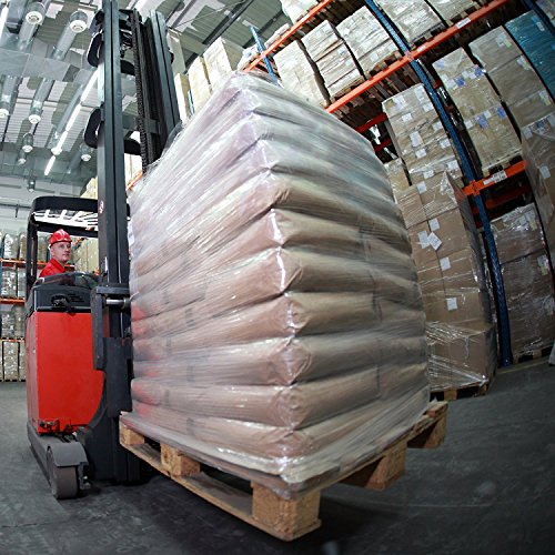 14.5" x 1450' - 8.6 Micron Thick Wrap - Premium Polyethylene Standard Bundling Cast Stretch Wrap By TotalPack Pre-Stretched Plastic Film Wrap - Industrial Strength Technology Packaging Supplies 2 Pack